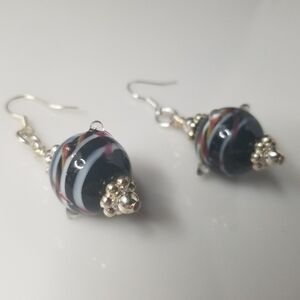 Lampwork Glass Earrings